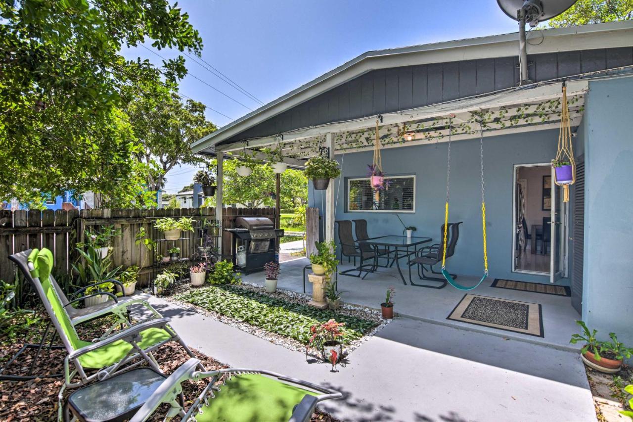 Shady And Eclectic Fort Lauderdale Dwelling With Yard! Exterior foto